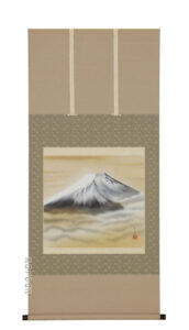 掛け軸／掛軸　雲海富士（岩田　東嶺）<br>【送料無料】【代引手数料無料】