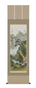 掛け軸／掛軸 蓬莱山（藤田泰泉） 【送料無料】【代引手数料無料】