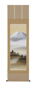 掛け軸／掛軸　富士山水（川島正行）<br>【送料無料】【代引手数料無料】