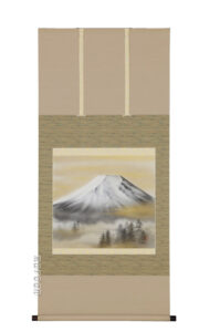 掛け軸／掛軸　富士（岩田　東嶺）<br>【送料無料】【代引手数料無料】