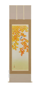 掛け軸／掛軸　紅葉（佐々木　愛日）<br>【送料無料】【代引手数料無料】