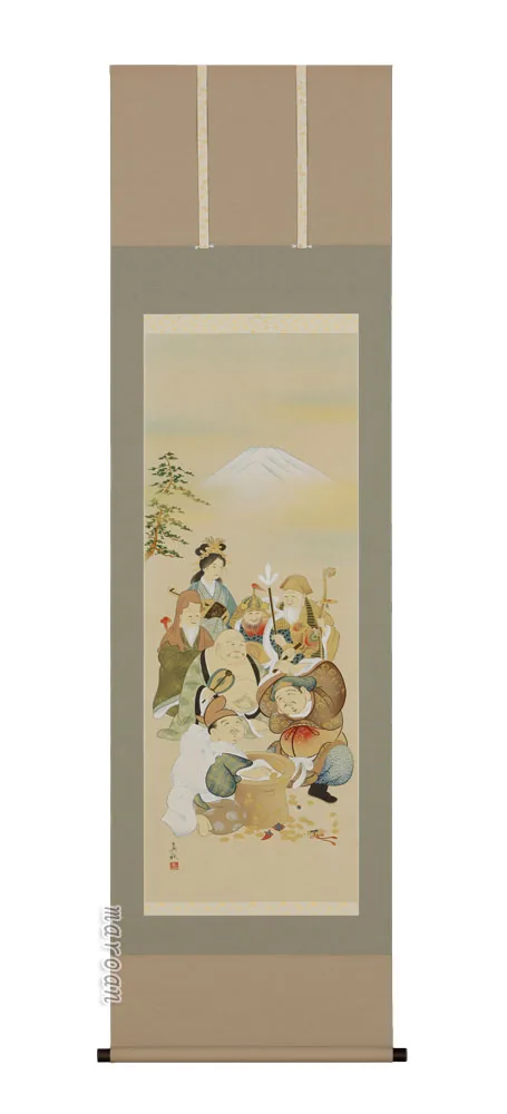 七福神 掛軸 七福神（今井真秋） 商品画像