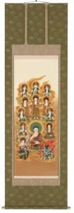 掛け軸／掛軸 釈迦十三佛（高木瑞香） 【送料無料】【代引き手数料無料】