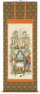 掛け軸／掛軸 真言十三佛（伊藤香川） 【送料無料】【代引き手数料無料】