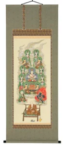 掛け軸／掛軸 真言十三佛（田中華堂） 【送料無料】【代引き手数料無料】