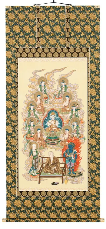 十三佛 掛軸 真言十三佛（伊藤香川） 商品画像