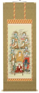 掛け軸／掛軸 禅宗用十三佛（伊藤香川） 【送料無料】【代引き手数料無料】