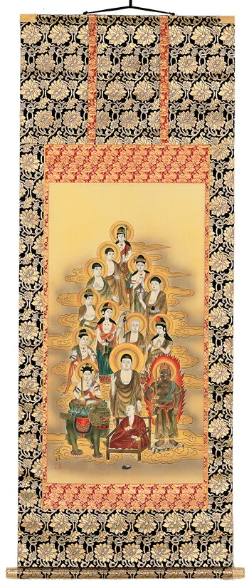 十三佛 掛軸 十三佛（真言宗）（広井広洋） 商品画像