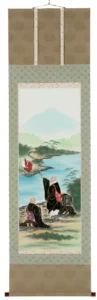 掛け軸／掛軸 川越名号（井林硯山） 【送料無料】【代引き手数料無料】