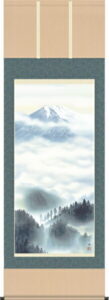掛け軸／掛軸【富士】<br>富士（熊谷　千風）<br>【送料無料】【代引手数料無料】