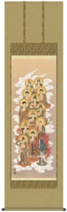 掛け軸 掛軸 十三佛 十三佛(清水 雲峰) 送料無料 代引き手数料無料
