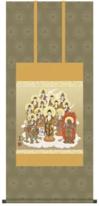 掛け軸 掛軸 十三佛 十三佛(清水 雲峰) 送料無料 代引き手数料無料