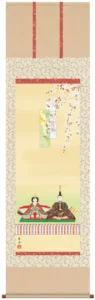 掛け軸／掛軸【お雛さま】 段雛（遠山 翠洋） 【送料無料】【代引手数料無料】