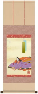 掛け軸／掛軸【お雛さま】 お雛（西尾 香悦）[尺幅] 【送料無料】【代引手数料無料】