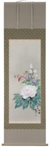掛け軸／掛軸　四季草花（西村華山）<br>【送料無料】【代引き手数料無料】