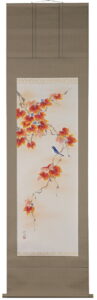 掛け軸／掛軸　山ぶどう（奥田拓也）<br>【送料無料】【代引き手数料無料】