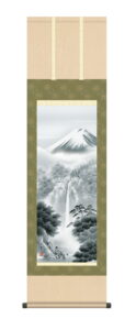 掛け軸 掛軸 富士 尺三<br>富士幽谷 (鈴村 秀山)<br>【送料無料】【代引手数料無料】