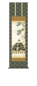 掛け軸／掛軸【慶祝】<br>天神（長江　桂舟）<br>　端午の節句　正月　学業成就　【送料無料】【代引手数料無料】