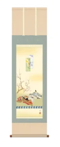 掛け軸／掛軸【お雛さま】 歌仙雛（伊藤 渓山）[尺三] 桃の節句 お雛様【送料無料】【代引手数料無料】