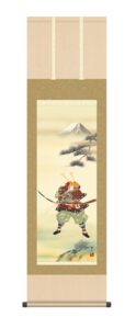掛け軸／掛軸【武者・節句】<br>【尺三】大成武者（榎本　東山）<br>　端午の節句　男の子　吉祥軸　初節句【送料無料】【代引手数料無料】