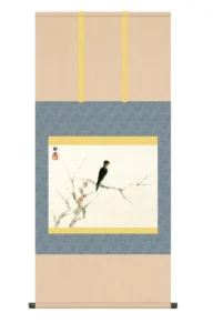 掛け軸(掛軸)【尺五】 つばめ（速水御舟）【複製】 名画 複製 日本製 速水 御舟 燕 ツバメ 【送料無料】【代引き手数料無料】