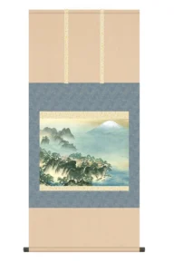 掛け軸(掛軸)【尺五】 蓬莱山（横山大観）【複製】 名画 複製 日本製 ほうらい山 【送料無料】【代引き手数料無料】