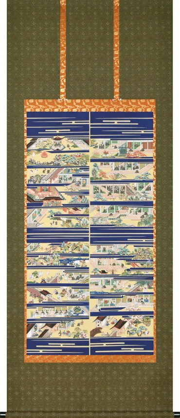 十三佛 掛軸（かけじく） 親鸞聖人御絵伝（佐々将吉） 特殊工芸作品 親鸞聖人 浄土真宗 商品画像