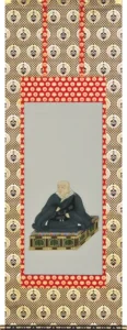 掛け軸／掛軸 親鸞聖人（加藤 鳳文） 桐箱収納 浄土真宗本願寺派（東） 仏事 仏壇右 【送料無料】【代引手数料無料】