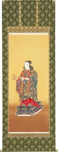 掛け軸／掛軸 聖徳太子（加藤 鳳文） 桐箱収納 浄土真宗 厩戸皇子 東宮聖王 親鸞 【送料無料】【代引手数料無料】