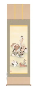 掛け軸／掛軸【慶祝】 七福神（榎本 東山） 【送料無料】【代引手数料無料】