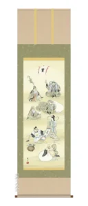 掛け軸／掛軸【慶祝】 七福神（榎本 東山） 【送料無料】【代引手数料無料】