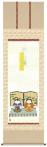 掛け軸／掛軸【お雛さま】 吉祥雛（伊藤 香旬） 【送料無料】【代引手数料無料】