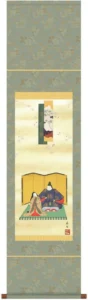 掛け軸／掛軸【お雛さま】 人形雛（伊藤 香旬）[尺幅] 【送料無料】【代引手数料無料】