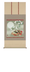 掛け軸／掛軸【お雛さま】 清少納言～平安雛～（西尾 香悦） 【送料無料】【代引手数料無料】