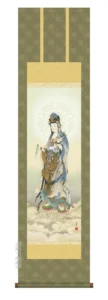 【掛け軸／掛軸／観音】 雲上観音（高畠 周峰） 【送料無料】【代引き手数料無料】