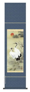 掛け軸(掛軸)【尺幅立】<br>松竹梅鶴亀（戸塚 翠漣）<br>【送料無料】【代引き手数料無料】