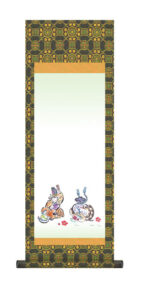 節句名入り掛け軸 【出世へび】サイズ：小(70cm)<br>掛軸 販売 名前旗 初節句 端午の節句 兜 鯉 名入れ<br>【送料無料】【代引き手数料無料】